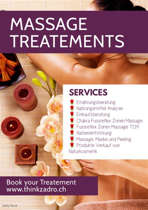 Massage therapy services